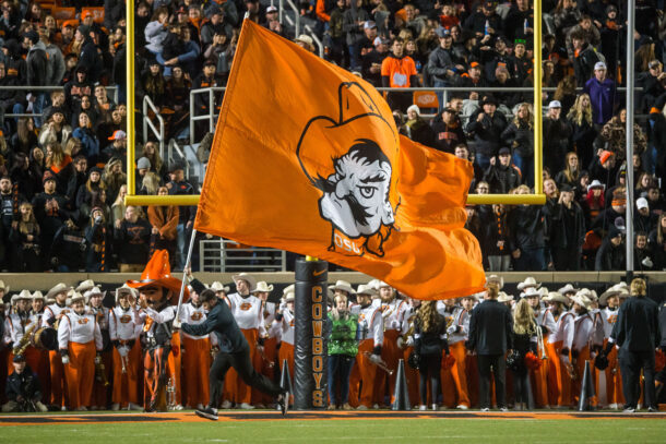 Oklahoma State football flag.