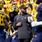 Michigan head coach Sherrone Moore.