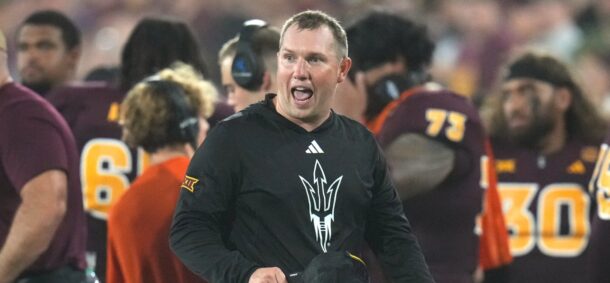 Arizona State HC Kenny Dillingham.