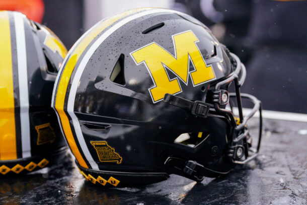 Missouri football helmet.
