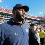 Michigan coach Sherrone Moore.