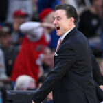 St. John's head coach Rick Pitino.