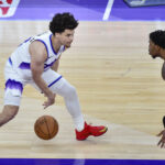 Walter Clayton Jr. plays with the Utah Jazz.