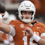 Arch Manning is playing great football against Vanderbilt.