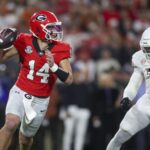 Georgia QB Gunner Stockton.